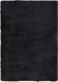 vidaXL fekete hosszú szálú NAVARRA bozontos szőnyeg 120x170 cm