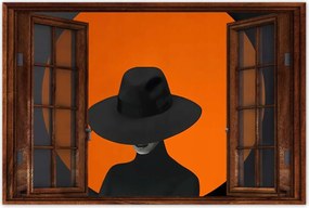 Poszterek 90x60 Elegancia a kalapban