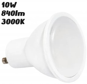 Milio GU10 LED izzó 10W 840lm 3000K meleg fehér 120° - 65W-nak megfelelő