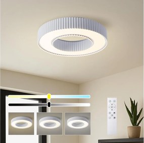Brilagi - LUMIX LED dimmelhető mennyezeti lámpa LED/48W/230V 3000-6000K fehér Ø 50 cm + távirányító