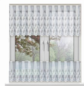 Mg Irigység karnis fehér 25483 300x60cm kész