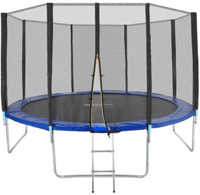 tectake 403519 trambulin biztonsági hálóval - 366 cm