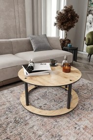 Hole Round - Oak