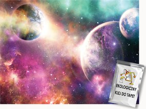 Fotótapéta Flizelina Galaxis Kozmosz Bolygók Univerzum 150x105 ragasztó