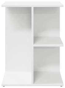 éjjeliszekrények 2 db fehér 46,5x29x61 cm gépelt fa