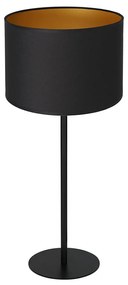 Asztali lámpa ARDEN 1xE27/60W/230V á. 25 cm fekete/arany