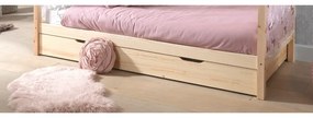 Natúr színű gyerekágy alatti fiók 90x200 cm Dallas – Vipack
