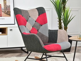 Fotel Sibyla (patchwork + fekete). 1110395