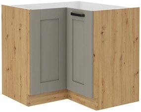 Sarok alsó konyhaszekrény Lucid 89 x 89 DN 1F BB (artisan tölgy + claygrey). 1045484