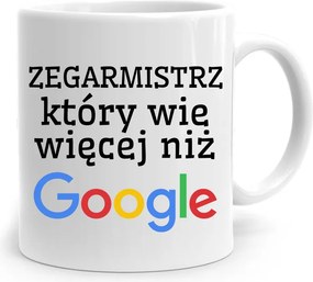 Óramester Ajándék Bögre, Aki Többet Tud, fényképes nyomattal