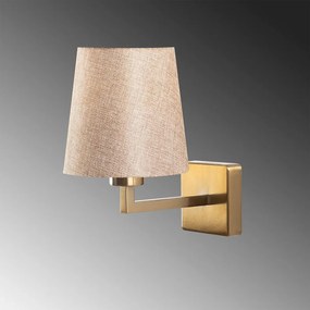 Bézs-aranyszínű fali lámpa ø 18 cm Profil – Opviq lights