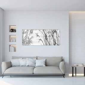 Kép - Bambusz erdő (120x50 cm)