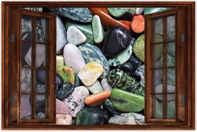 Poszterek 90x60 Színes kövek