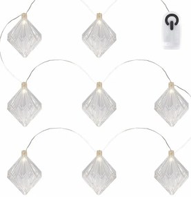 Fényfüzér, izzók száma 8 db, hosszúság 103 cm Nellie – Sirius