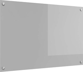 vidaXL Konyhai splashback Világosszürke 90 x 60 cm edzett üveg