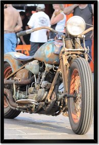 Poszterek keretben 40x60 Harley Davidson Motorkerékpár