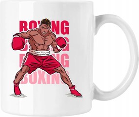 Boksz Bögre Rajongóknak Fehér 330ml