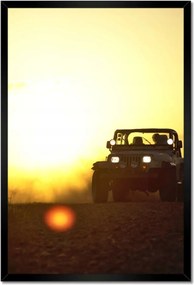 Poszterek keretben 40x60 Sivatag Terepjáró
