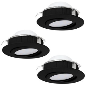 Eglo 900749 - KÉSZLET 3x LED Dimmelhető beépíthető lámpa PINEDA LED/5,5W/230V