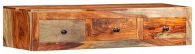 tömör kelet-indiai rózsafa fali tálalóasztal 100 x 25 x 20 cm