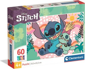Disney Lilo és Stitch, A csillagkutya Scrump’s Day 60 db-os puzzle Clementoni
