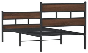 ágykeret fejtámlával és lábtámasszal matrac nélkül 80 x 200 cm