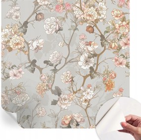 Divatos öntapadós fali tapéta Romantikus minta 250x250 cm