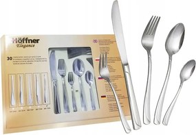 Evőeszköz Szett 6 Személyes Ajándék Evőeszköz Szett 30 Db Hoffner Elegance