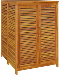 vidaXL tömör akácfa kerti tárolóláda 70 x 87 x 104 cm