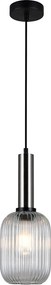 Italux glamour modern függeszték antiola nikkel átlátszó itxpnd-5588-1m-sccl