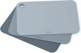 3 Db-os Vágódeszka Szett Joseph Joseph Pop Sky Kék Vágószőnyeg