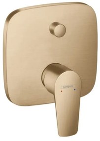 Kád csaptelep Hansgrohe Talis E vakolat alatti rész nélkül csiszolt bronz 71745140