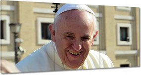 Festmények 180x90 Ferenc pápa portré