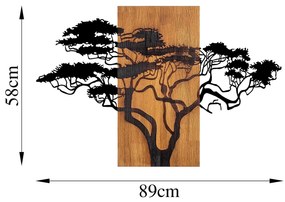 Fa fali dekoráció, Acacia Tree - 387