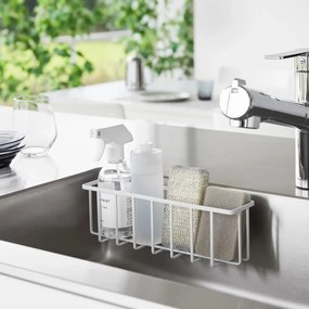 Fehér öntapadós fém mosogatóeszköz tartó Film Hook – YAMAZAKI