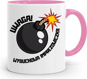 Bulizóknak Bulizós Bögre Rózsaszín, fényképes nyomattal