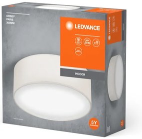 Ledvance - Mennyezeti lámpa ORBIS PÁRIZS 1xE27/25W/230V krémes