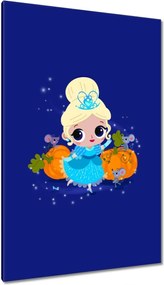 Vászonkép 80x120 Hamupipőke egér hintó