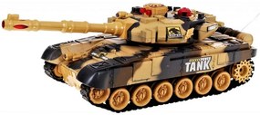 Távirányítós War Tank Terepmintás T-90 Harckocsi Két Tank Egymással Harcolhat