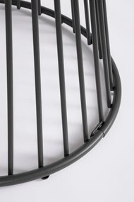 Acél kerek kerti étkezőasztal ø 120 cm Austin – Bizzotto