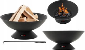 Kerti Tűzrakóhely Öntöttvas Grill Tűzrakóhely 56cm Lund 99716