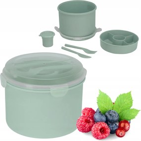 Ebéddoboz Emeletes Rekesszel Szósztartó Uzsonnás doboz