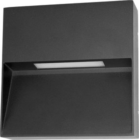 Italux Modern KĂŒltĂ©ri LED lĂĄmpa Fenis Fekete ITXOWL-2685-3K IP54