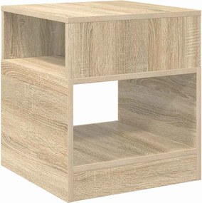 vidaXL Végasztal Sonoma tölgy 40,5 x 40 x 45 cm Faanyag