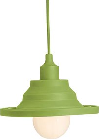 RENDL AMICI függő szilikon lámpa zöld 230V LED E27 15W