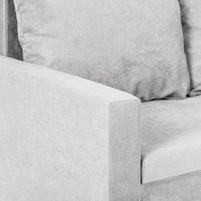 DELLA Háromszemélyes kinyitható kanapé Bézs