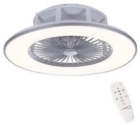 Leuchten Direkt Leuchten Direkt 14646-55 - LED Lámpa ventilátorral MICHAEL LED/29W/230V + távirányító W2269