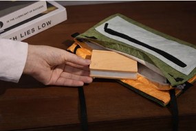 Fekete USB hordozható fénydekoráció BookLight – Gingko