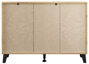 BOGAN 1D3S komód, tölgyfa artisan