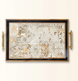 Üveg tálca, 38×24 cm – TPA9879